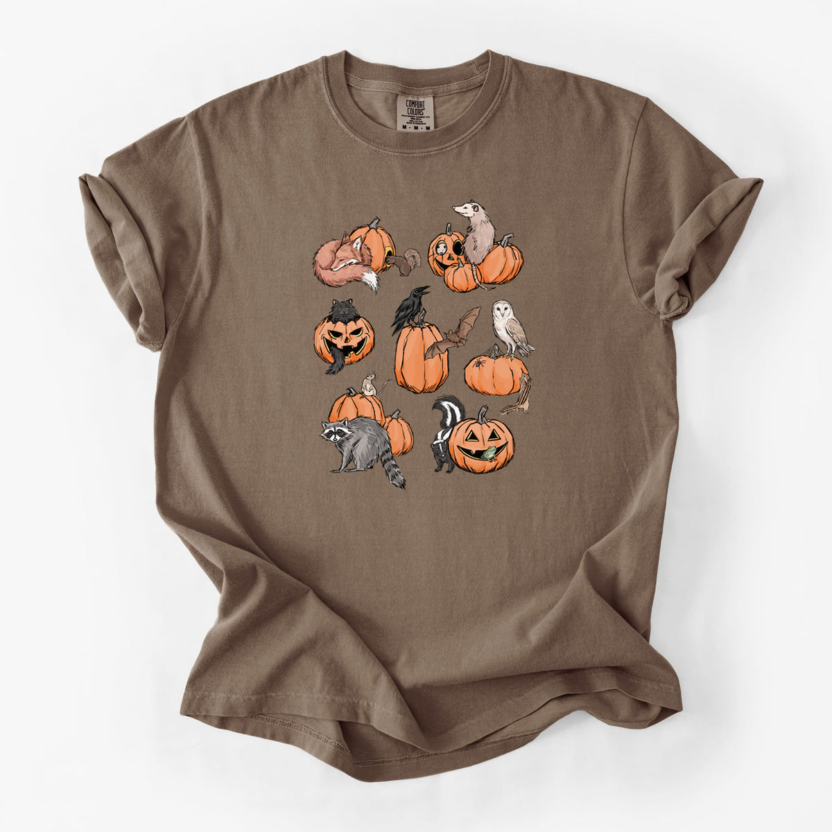 Woodland Pumpkin Patch Party - Unisex Comfort Colors Garment-Dyed Heavyweight T-shirt