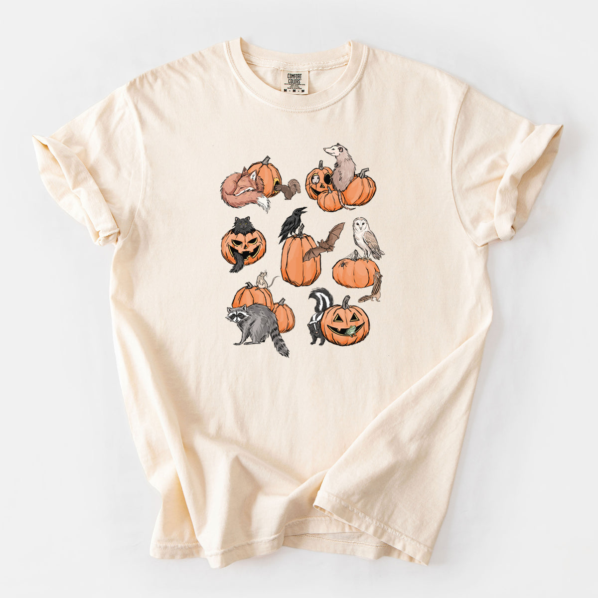 Woodland Pumpkin Patch Party - Unisex Comfort Colors Garment-Dyed Heavyweight T-shirt