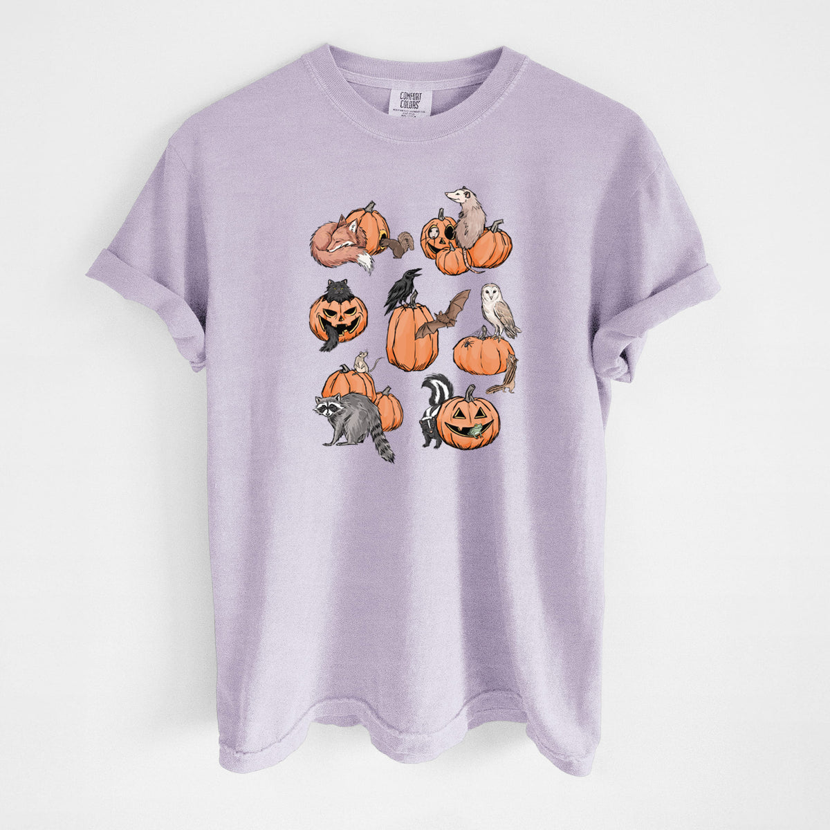 Woodland Pumpkin Patch Party - Unisex Comfort Colors Garment-Dyed Heavyweight T-shirt