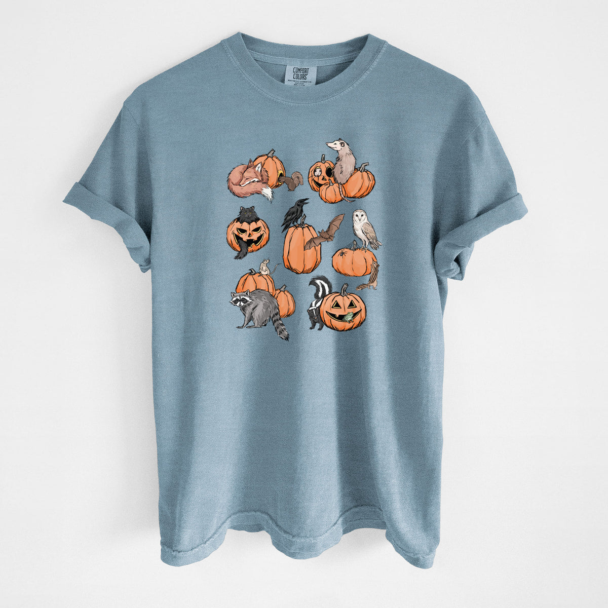 Woodland Pumpkin Patch Party - Unisex Comfort Colors Garment-Dyed Heavyweight T-shirt