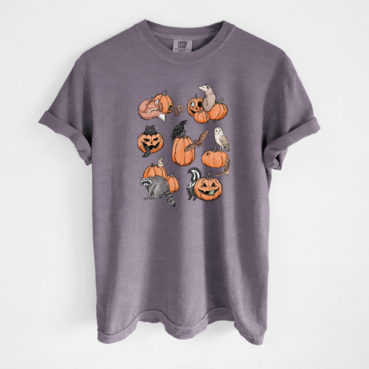 Woodland Pumpkin Patch Party - Unisex Comfort Colors Garment-Dyed Heavyweight T-shirt