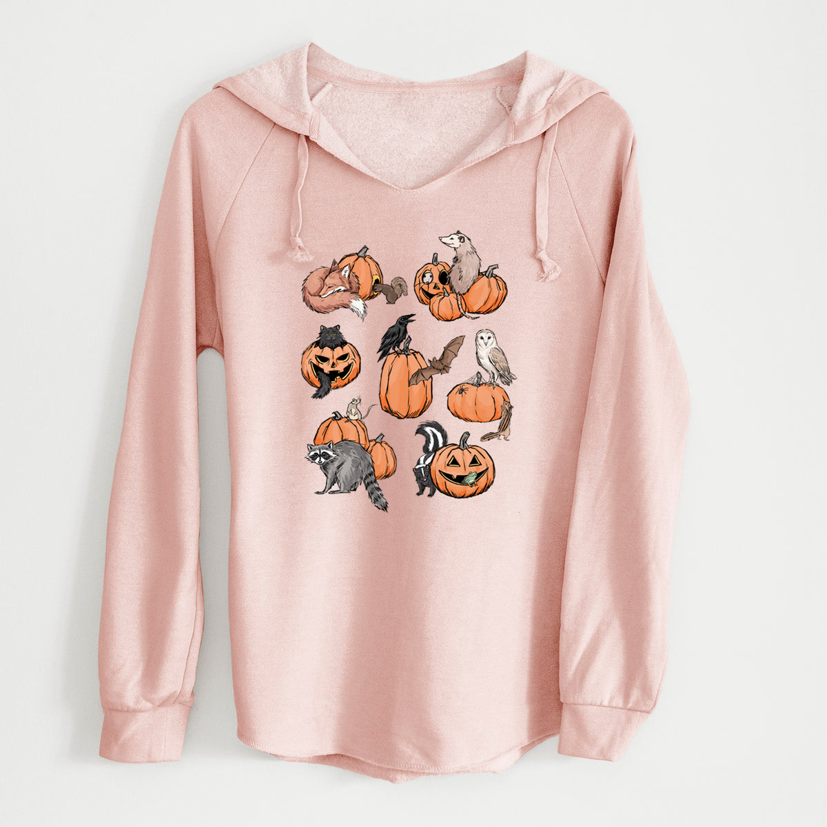 Woodland Pumpkin Patch Party - Cali Wave Hooded Sweatshirt