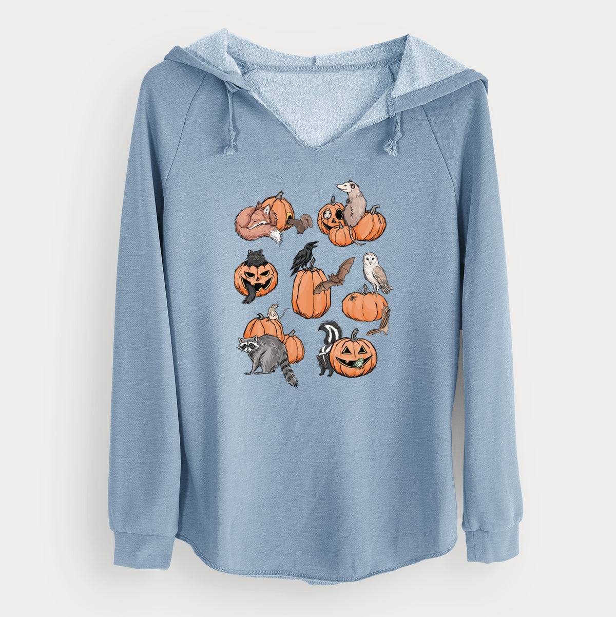 Woodland Pumpkin Patch Party - Cali Wave Hooded Sweatshirt