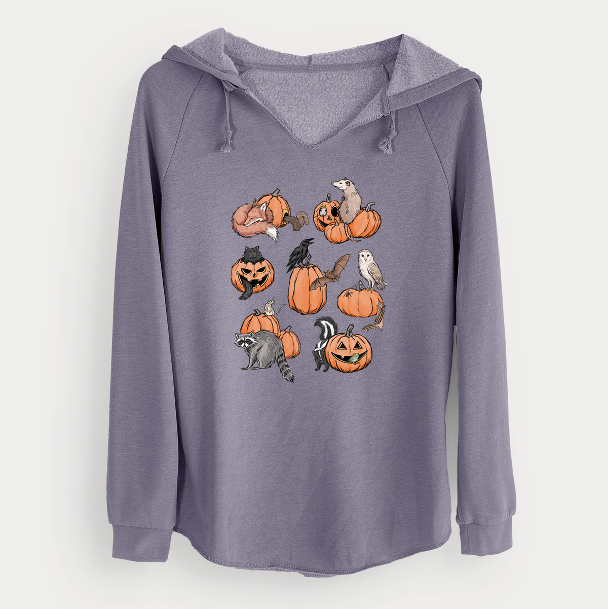Woodland Pumpkin Patch Party - Cali Wave Hooded Sweatshirt