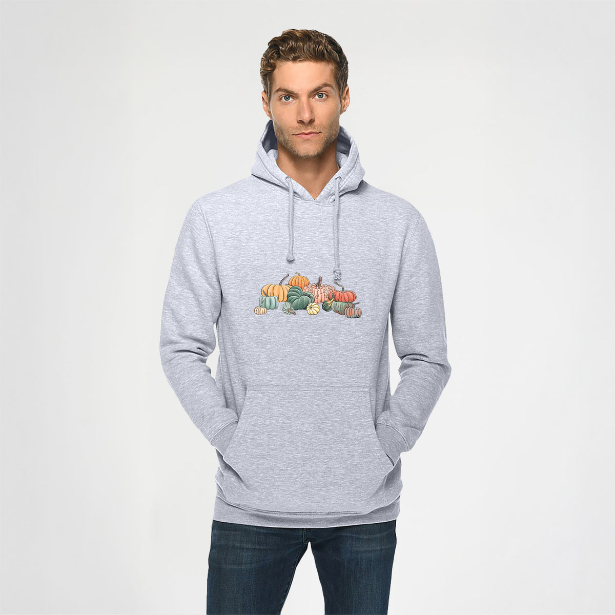 Pumpkin Harvest - Heavyweight Fleece Hoodie