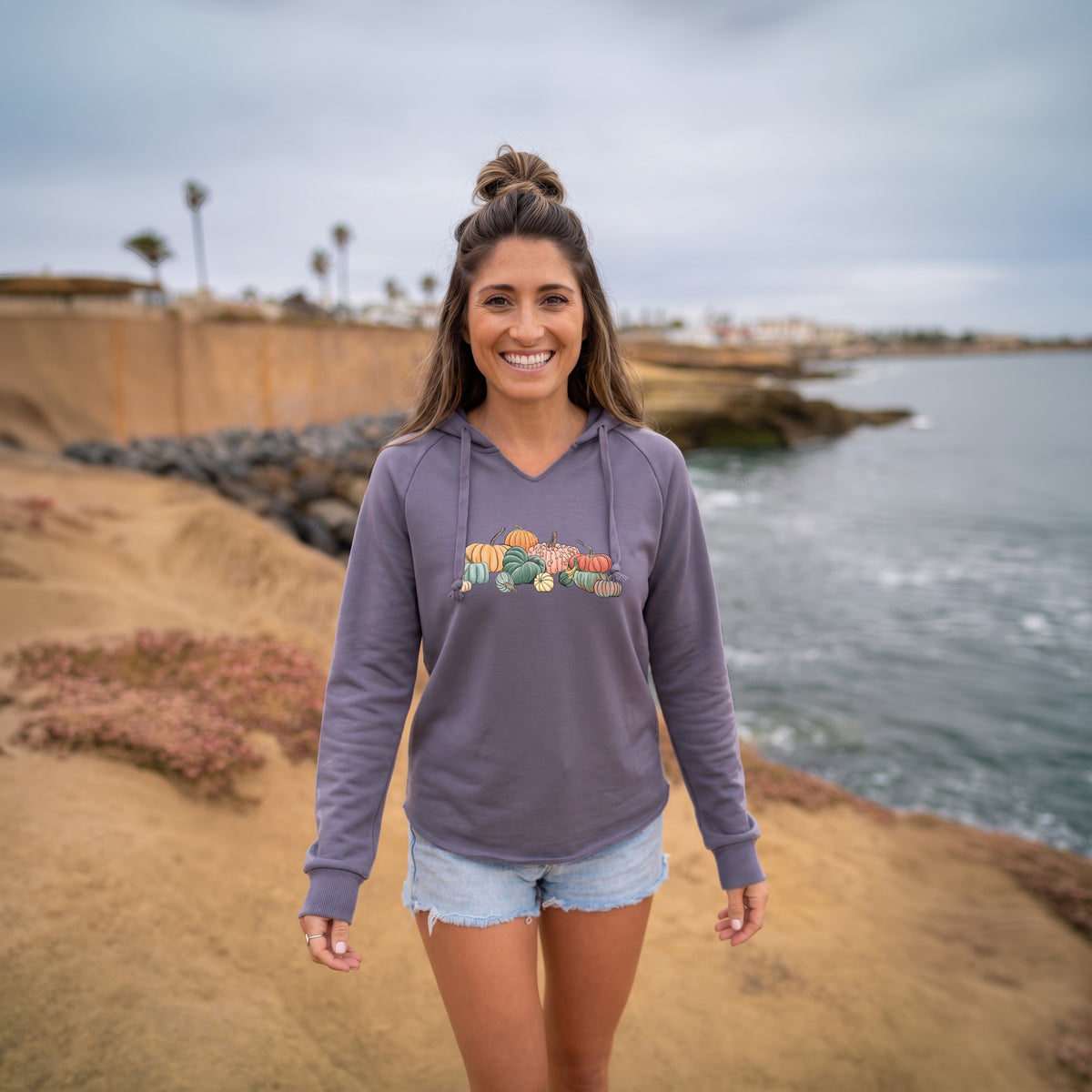 Pumpkin Harvest - Cali Wave Hooded Sweatshirt