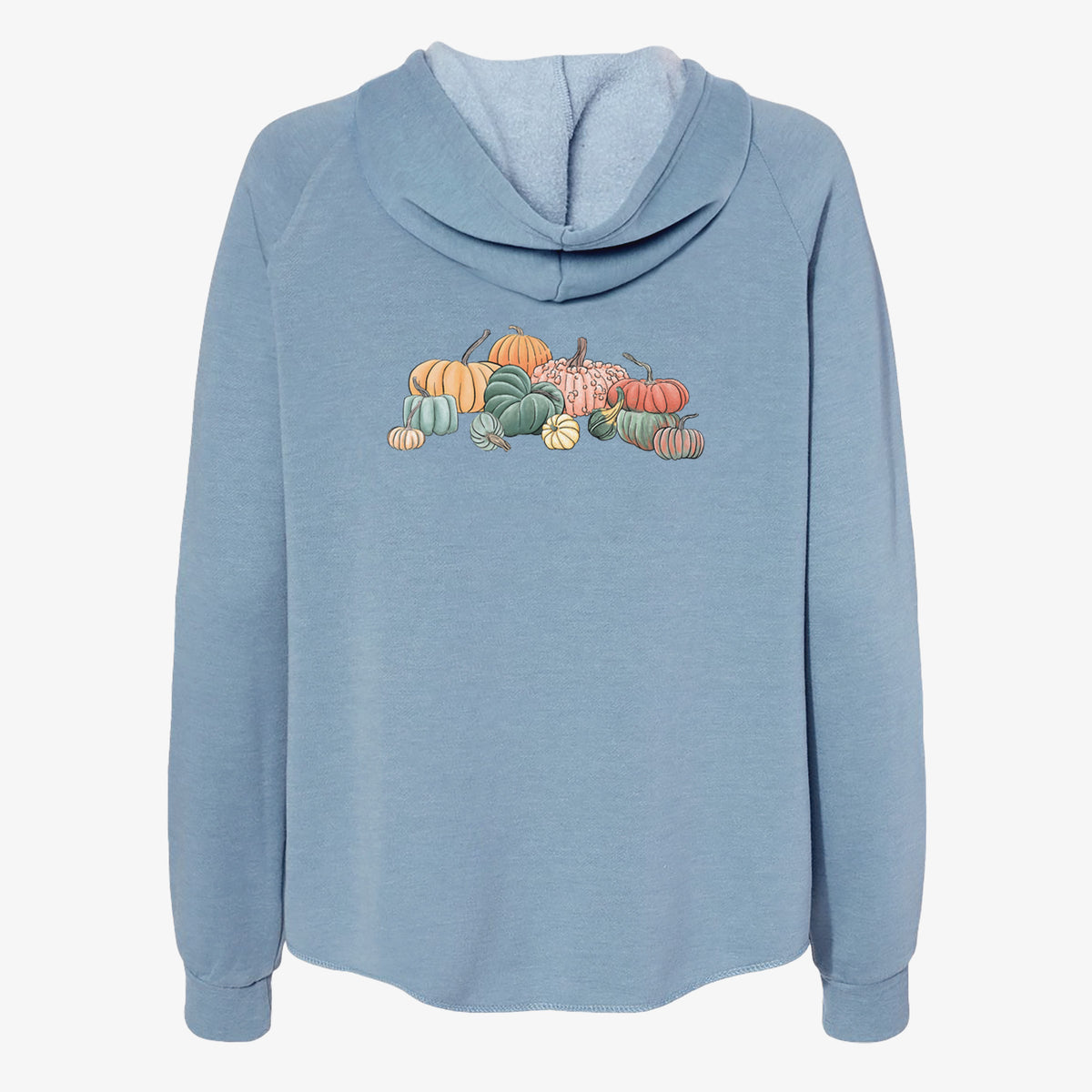 Pumpkin Harvest - Women&#39;s Cali Wave Zip-Up Sweatshirt