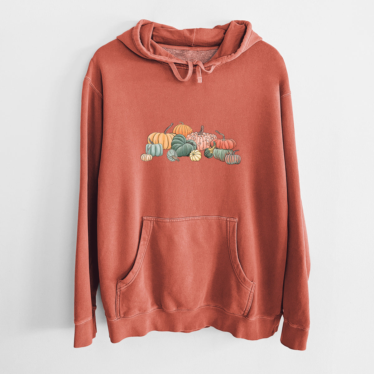 Pumpkin Harvest - Unisex Pigment Dyed Hoodie