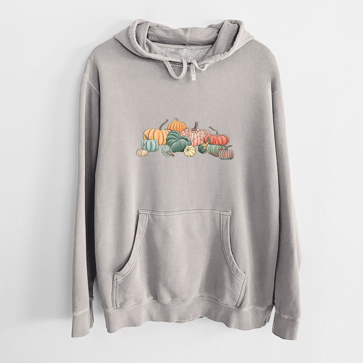 Pumpkin Harvest - Unisex Pigment Dyed Hoodie