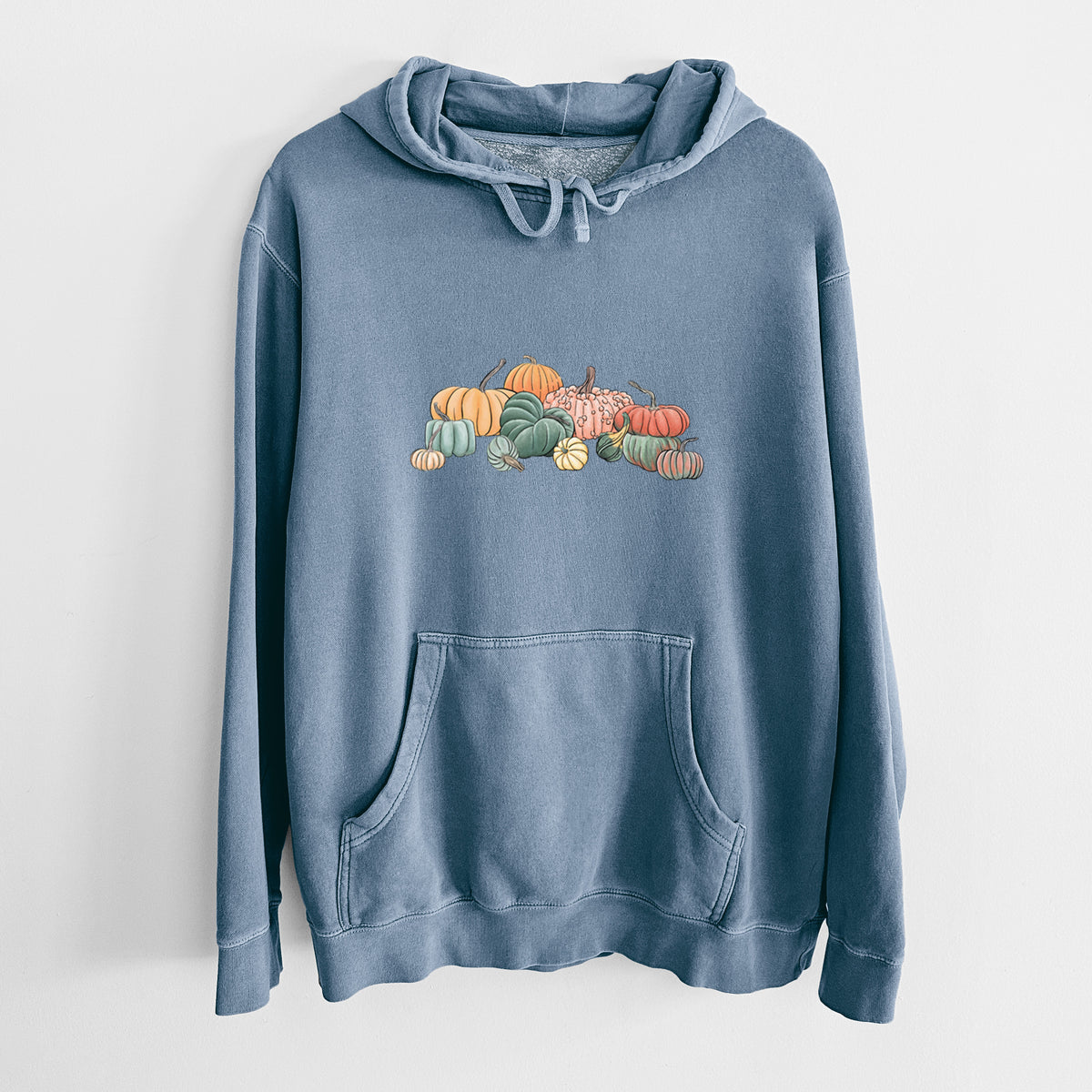 Pumpkin Harvest - Unisex Pigment Dyed Hoodie