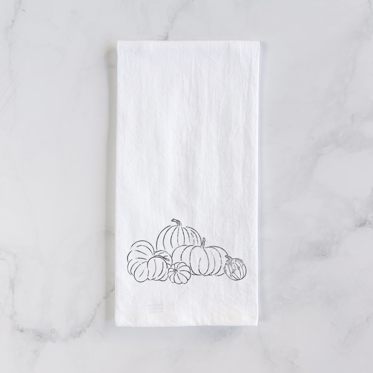 Pumpkins Tea Towel