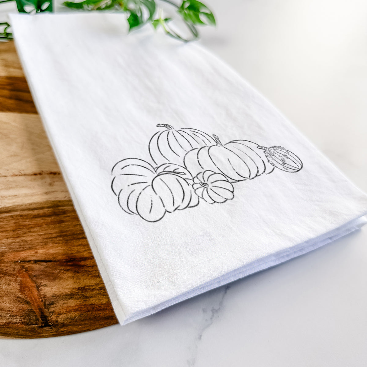 Pumpkins Tea Towel