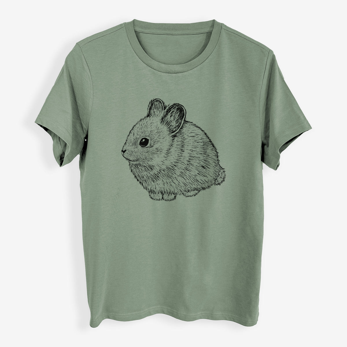 Columbia Basin Pygmy Rabbit - Womens Everyday Maple Tee