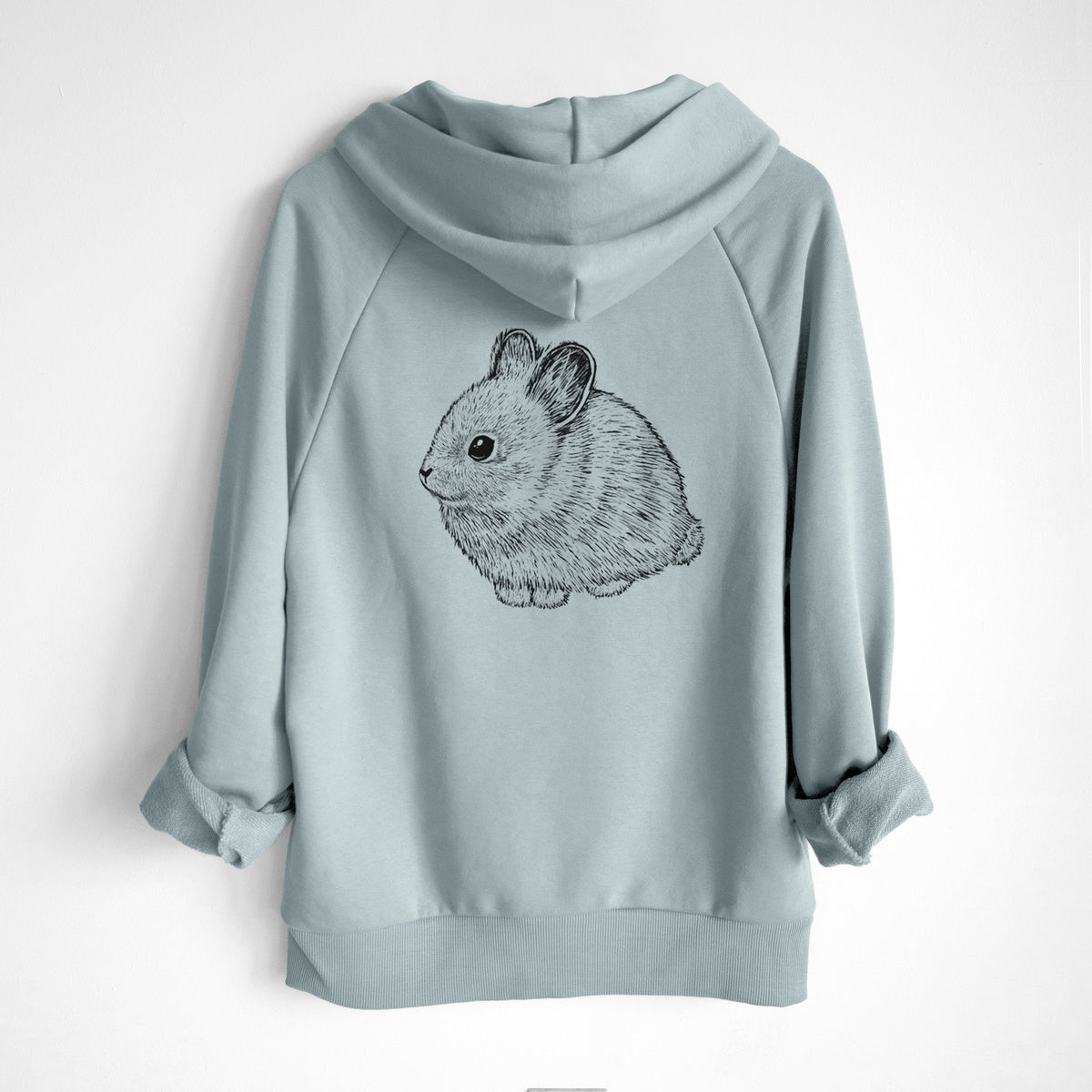 Columbia Basin Pygmy Rabbit - UltraLuxe Heavyweight French Terry Hoodie