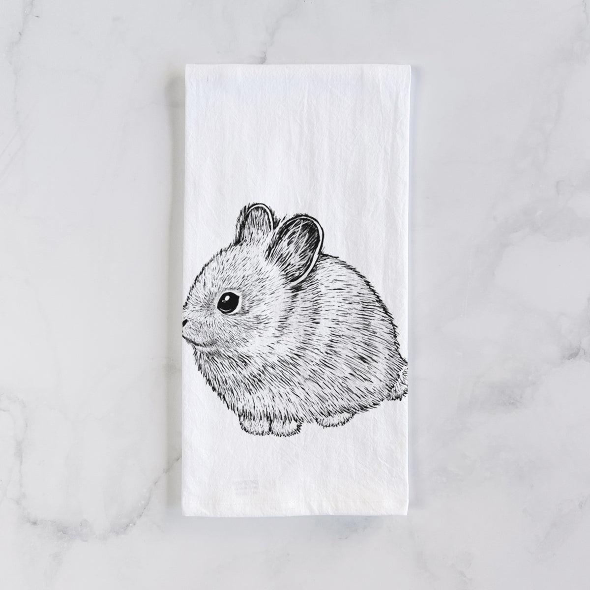 Columbia Basin Pygmy Rabbit Tea Towel