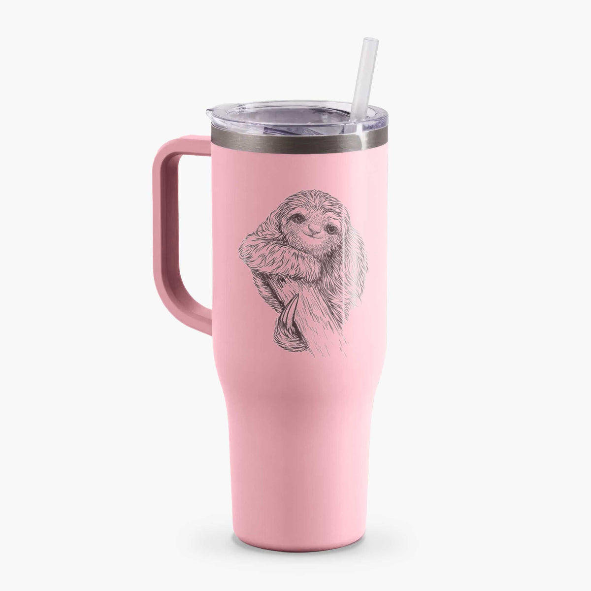 Pygmy Three-toed Sloth - Bradypus pygmaeus - 40oz Tumbler with Handle