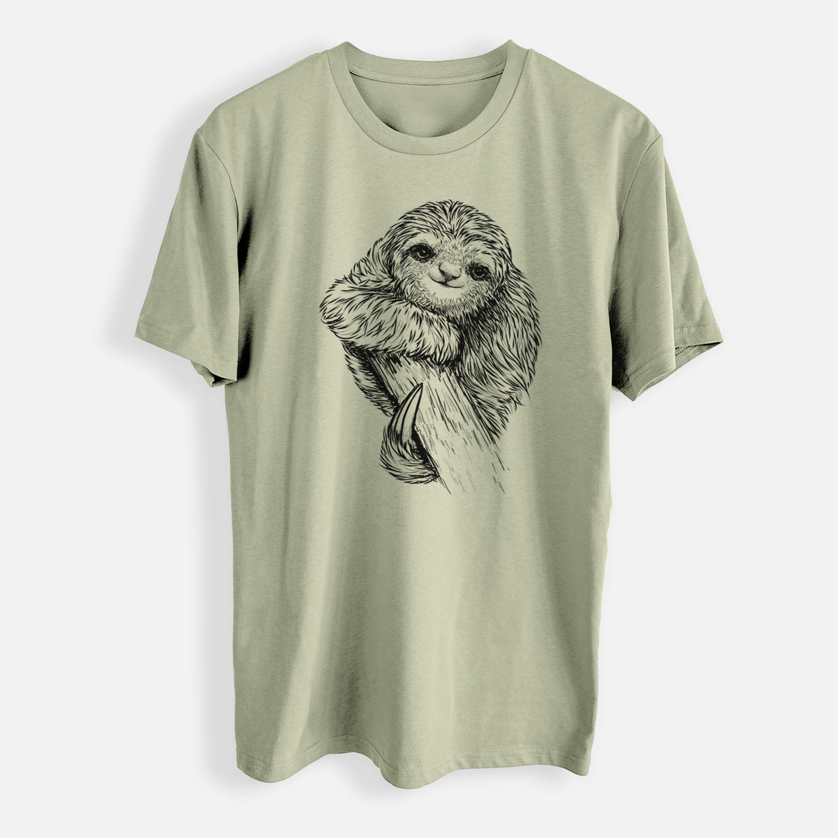 Pygmy Three-toed Sloth - Bradypus pygmaeus - Mens Everyday Staple Tee