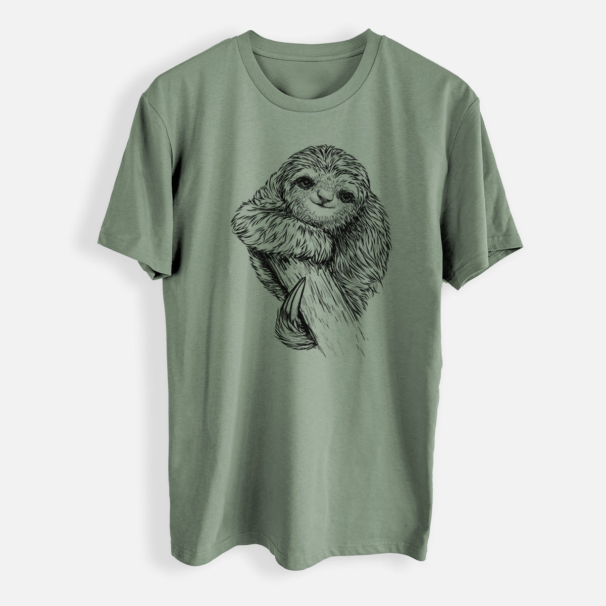 Pygmy Three-toed Sloth - Bradypus pygmaeus - Mens Everyday Staple Tee