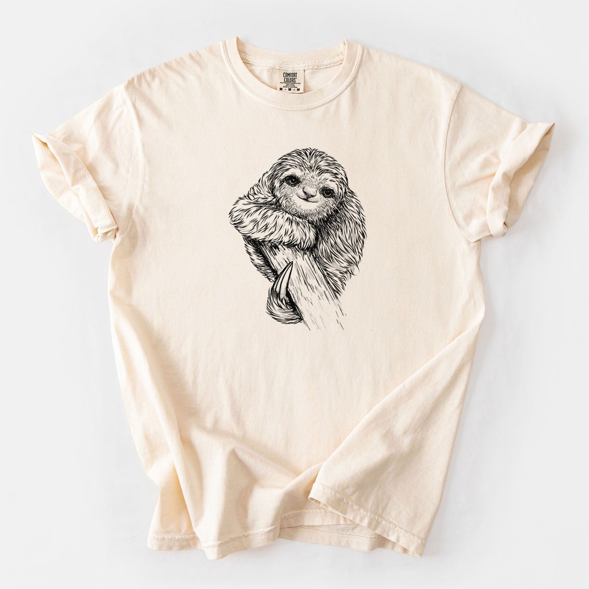 Pygmy Three-toed Sloth - Bradypus pygmaeus - Unisex Comfort Colors Garment-Dyed Heavyweight T-shirt