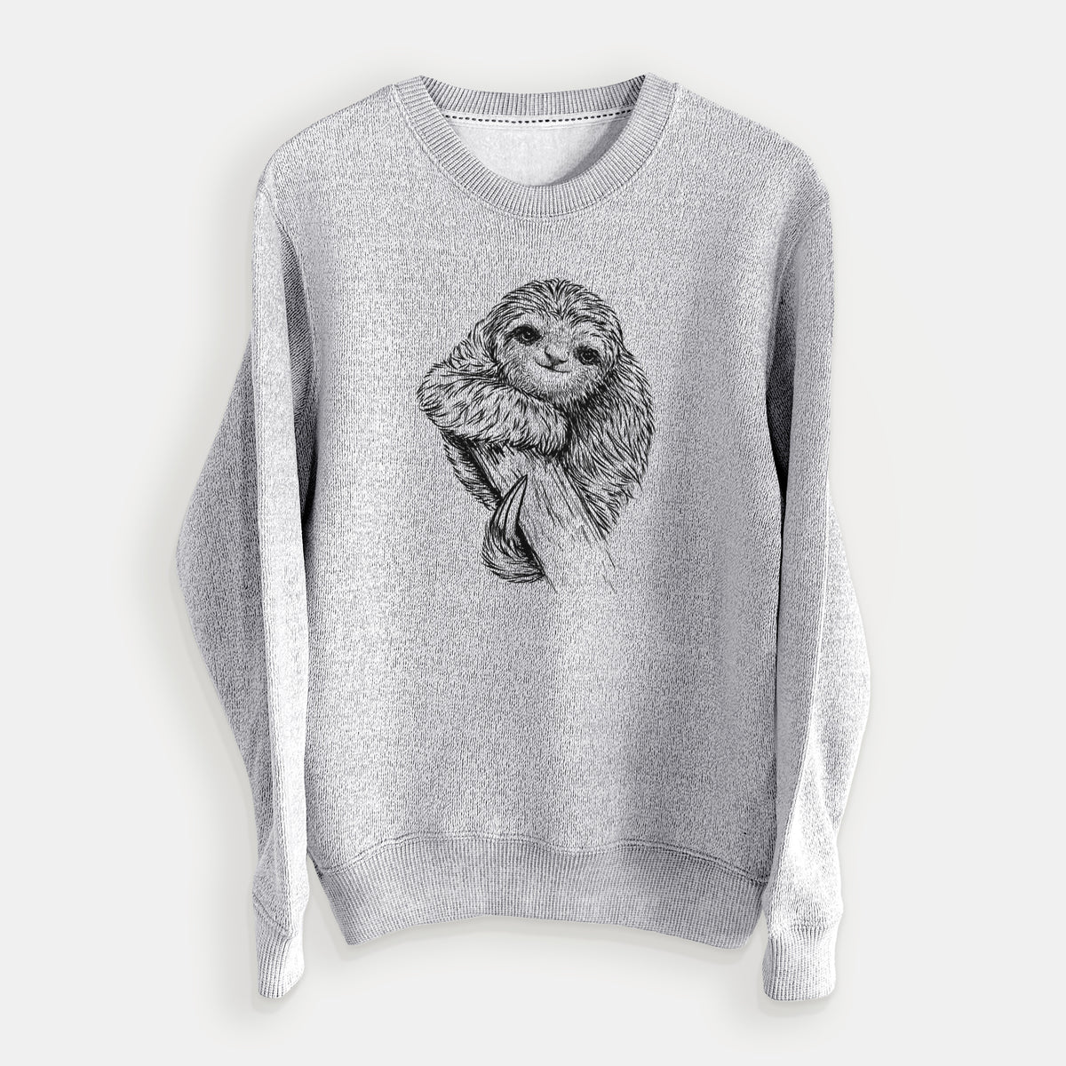 Pygmy Three-toed Sloth - Bradypus pygmaeus - Knit Sweatshirt