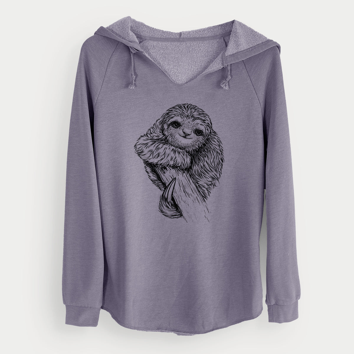 Pygmy Three-toed Sloth - Bradypus pygmaeus - Cali Wave Hooded Sweatshirt