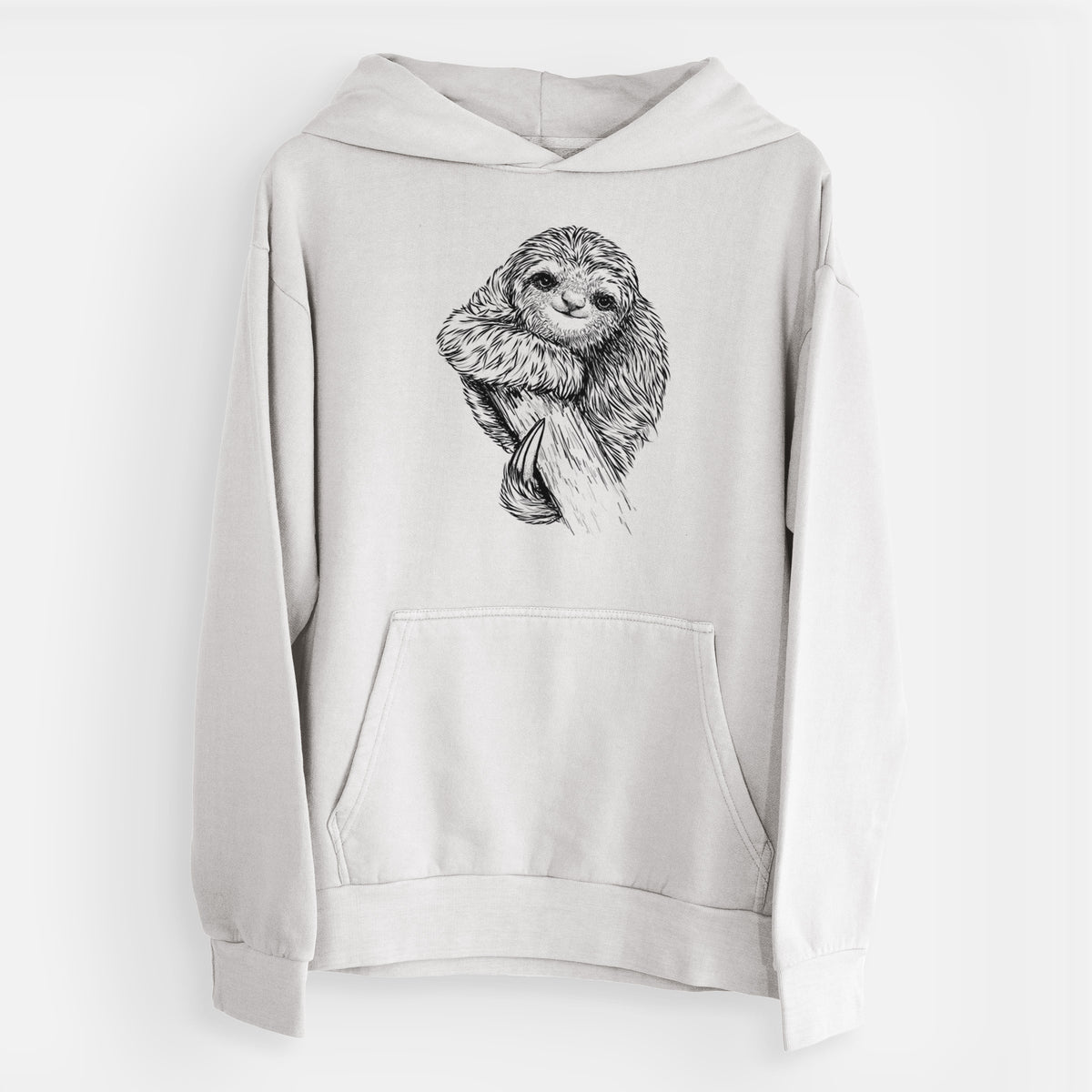 Pygmy Three-toed Sloth - Bradypus pygmaeus  - Urban Heavyweight Hoodie