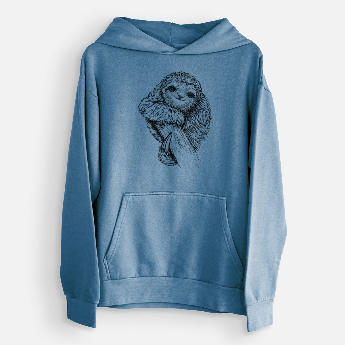 Pygmy Three-toed Sloth - Bradypus pygmaeus  - Urban Heavyweight Hoodie