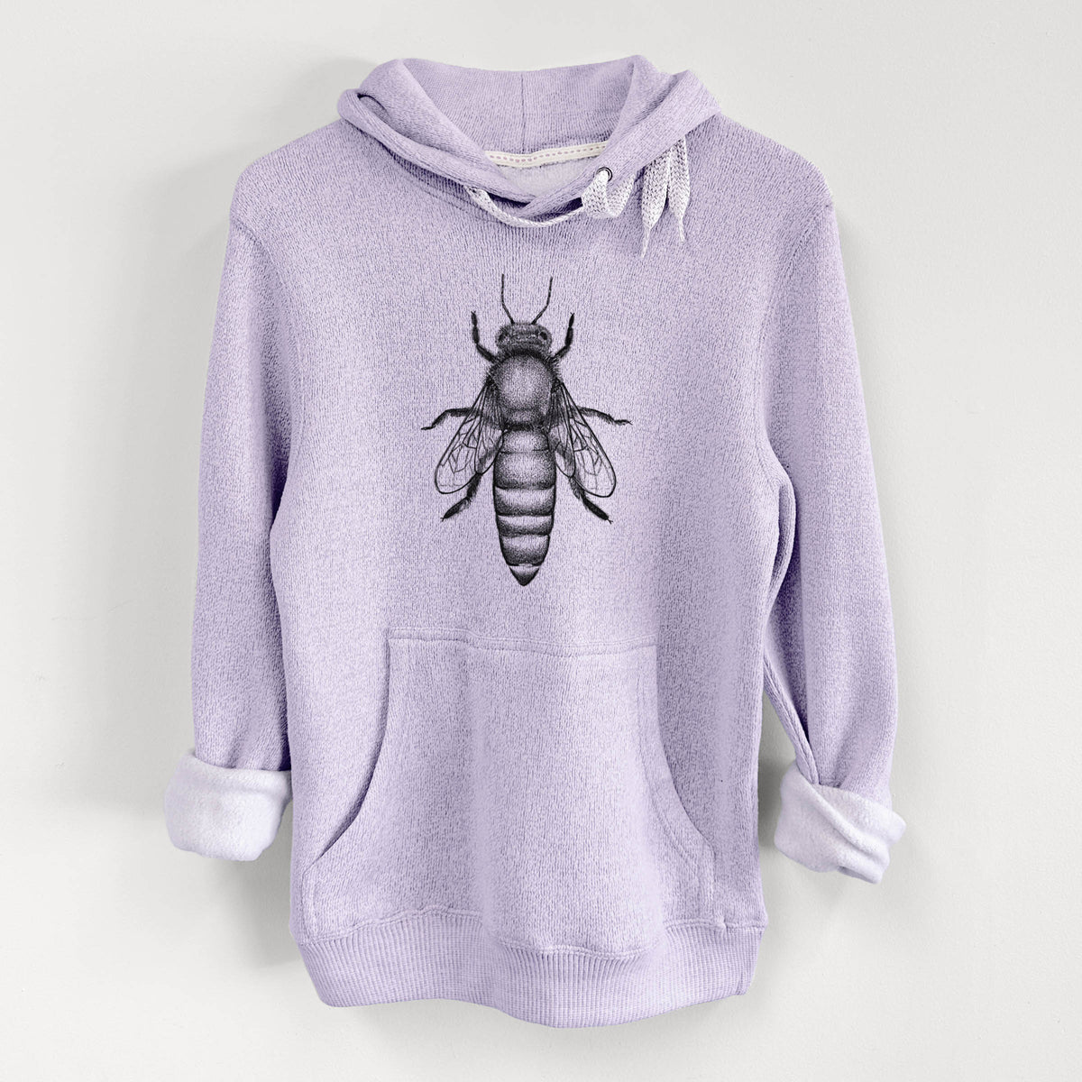 Queen Bee Apis Mellifera - Knit Hoodie