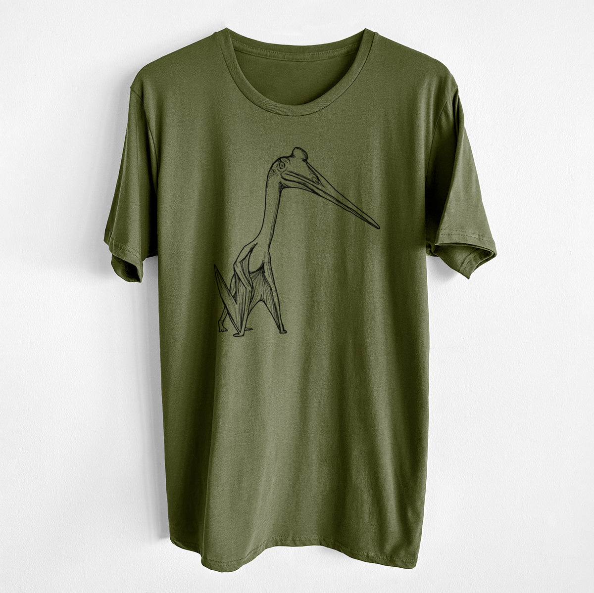 CLOSEOUT - Quetzalcoatlus Northropi - Unisex Crewneck - Made in USA - 100% Organic Cotton