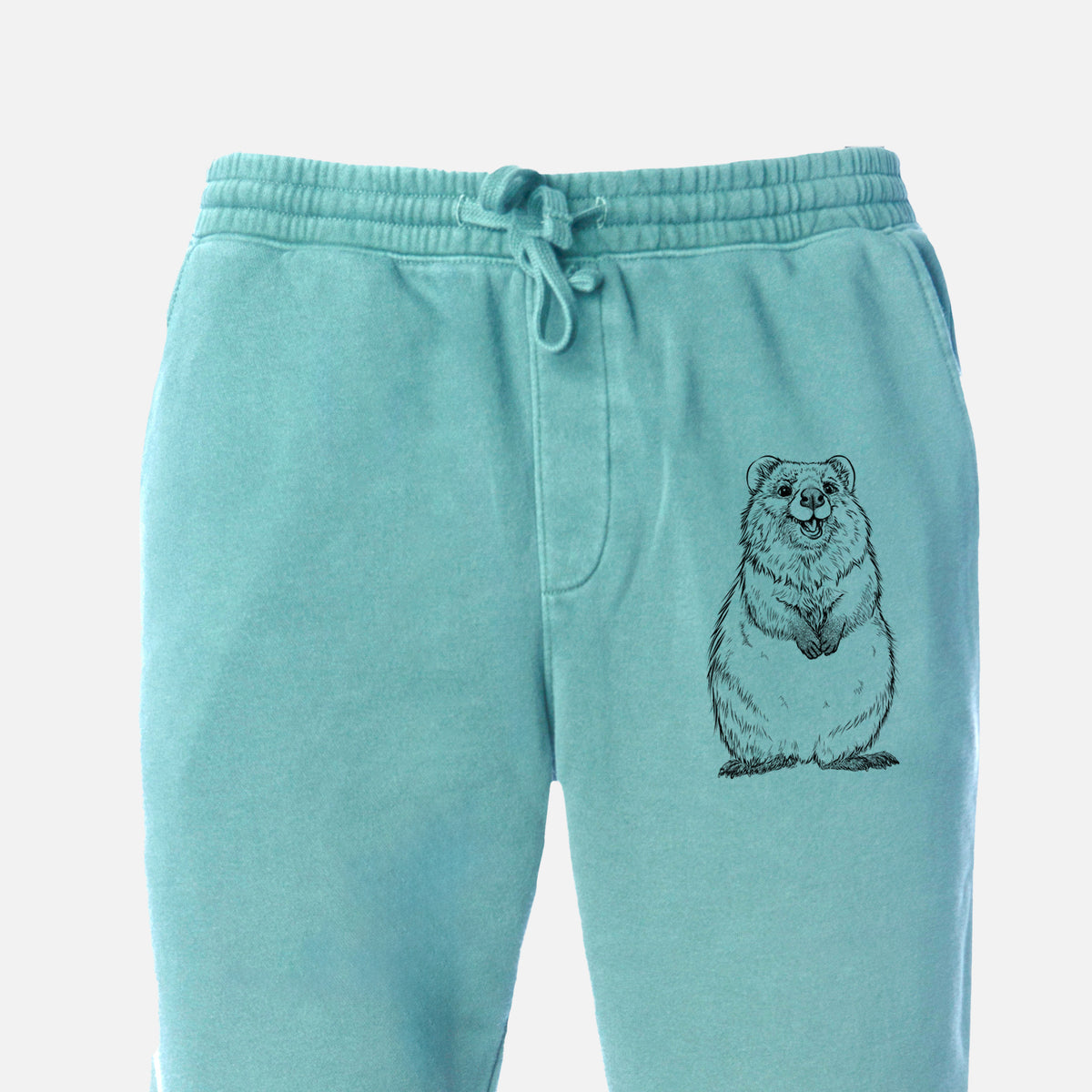 Quokkas - Setonix brachyurus - Unisex Pigment Dyed Sweatpants