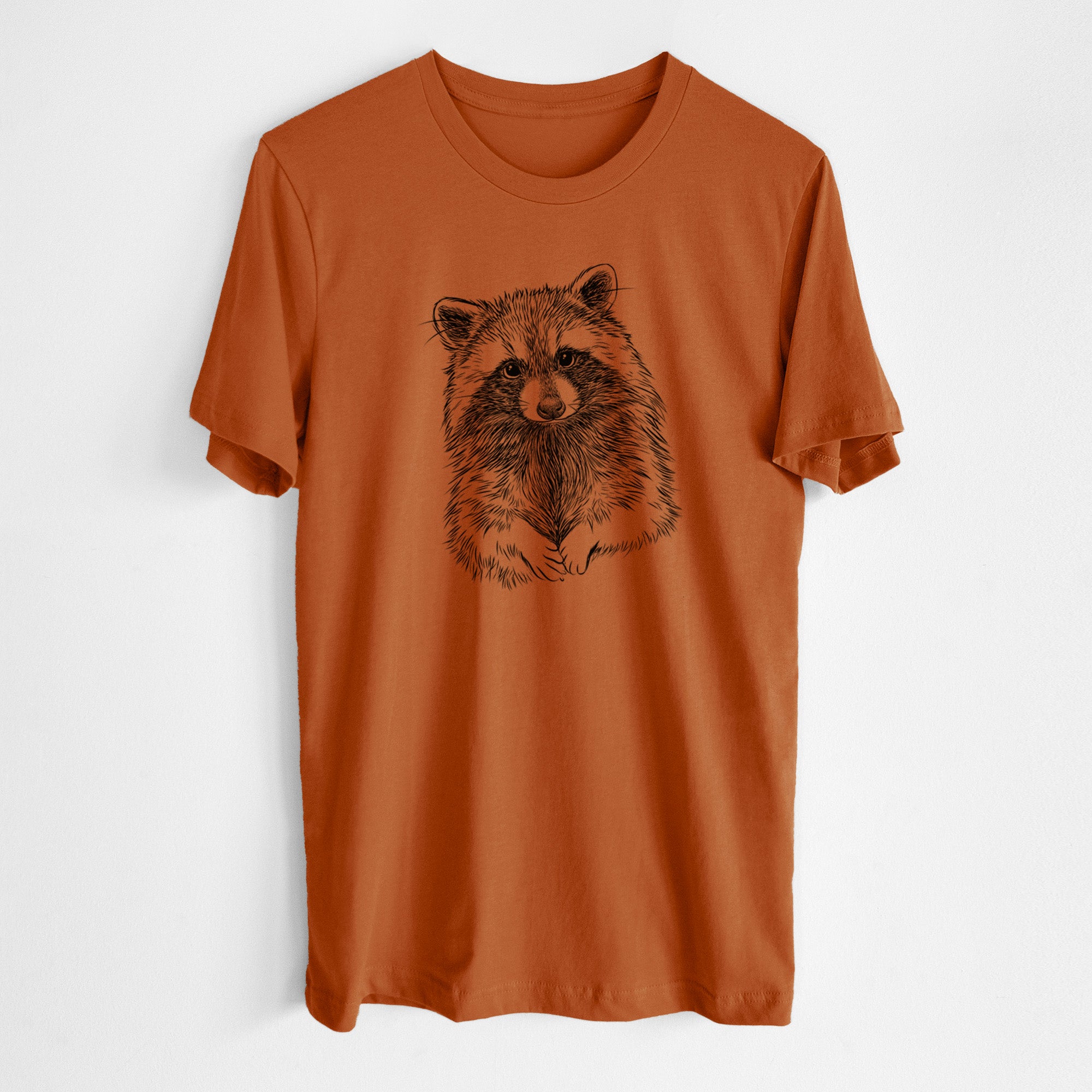 Raccoon - Procyon lotor - Lightweight 100% Cotton Unisex Crewneck