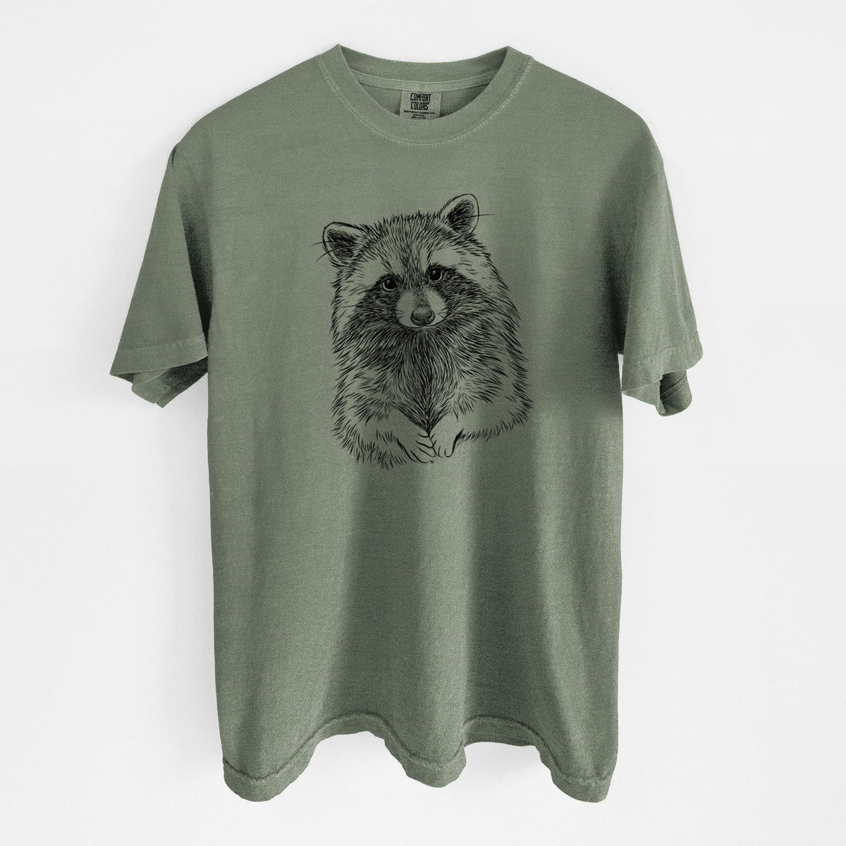 Raccoon - Procyon lotor - Unisex Comfort Colors Garment-Dyed Heavyweight T-shirt