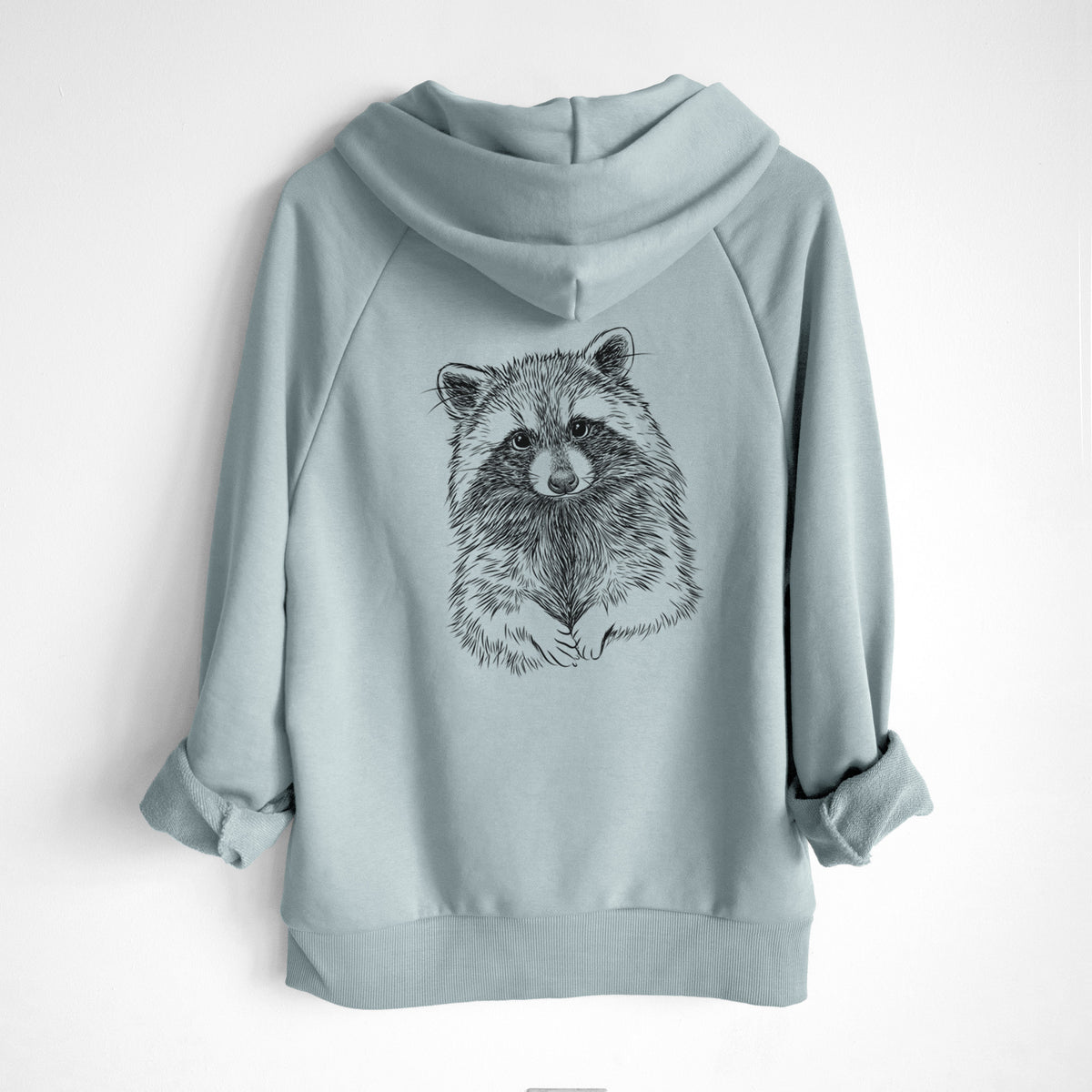 Raccoon - Procyon lotor - UltraLuxe Heavyweight French Terry Hoodie