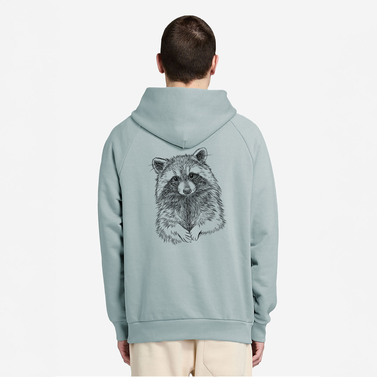 Raccoon - Procyon lotor - UltraLuxe Heavyweight French Terry Hoodie