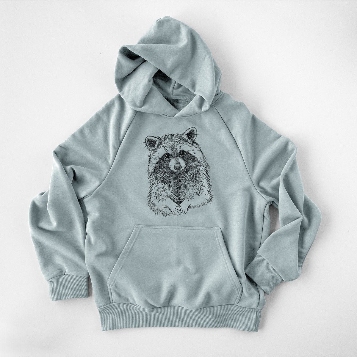 Raccoon - Procyon lotor - UltraLuxe Heavyweight French Terry Hoodie