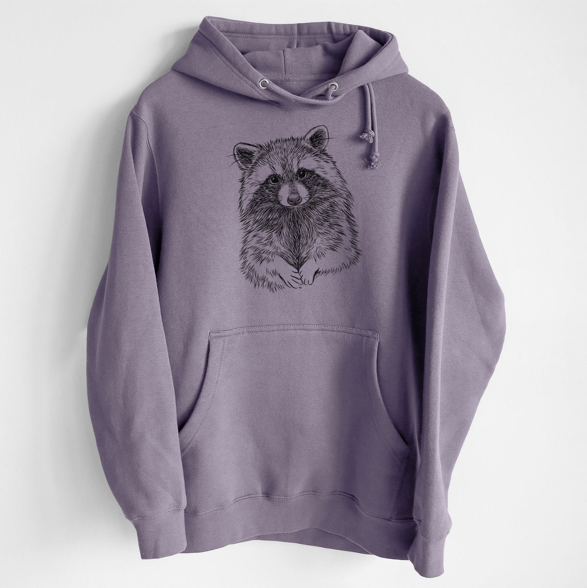 Raccoon - Procyon lotor - Heavyweight Fleece Hoodie