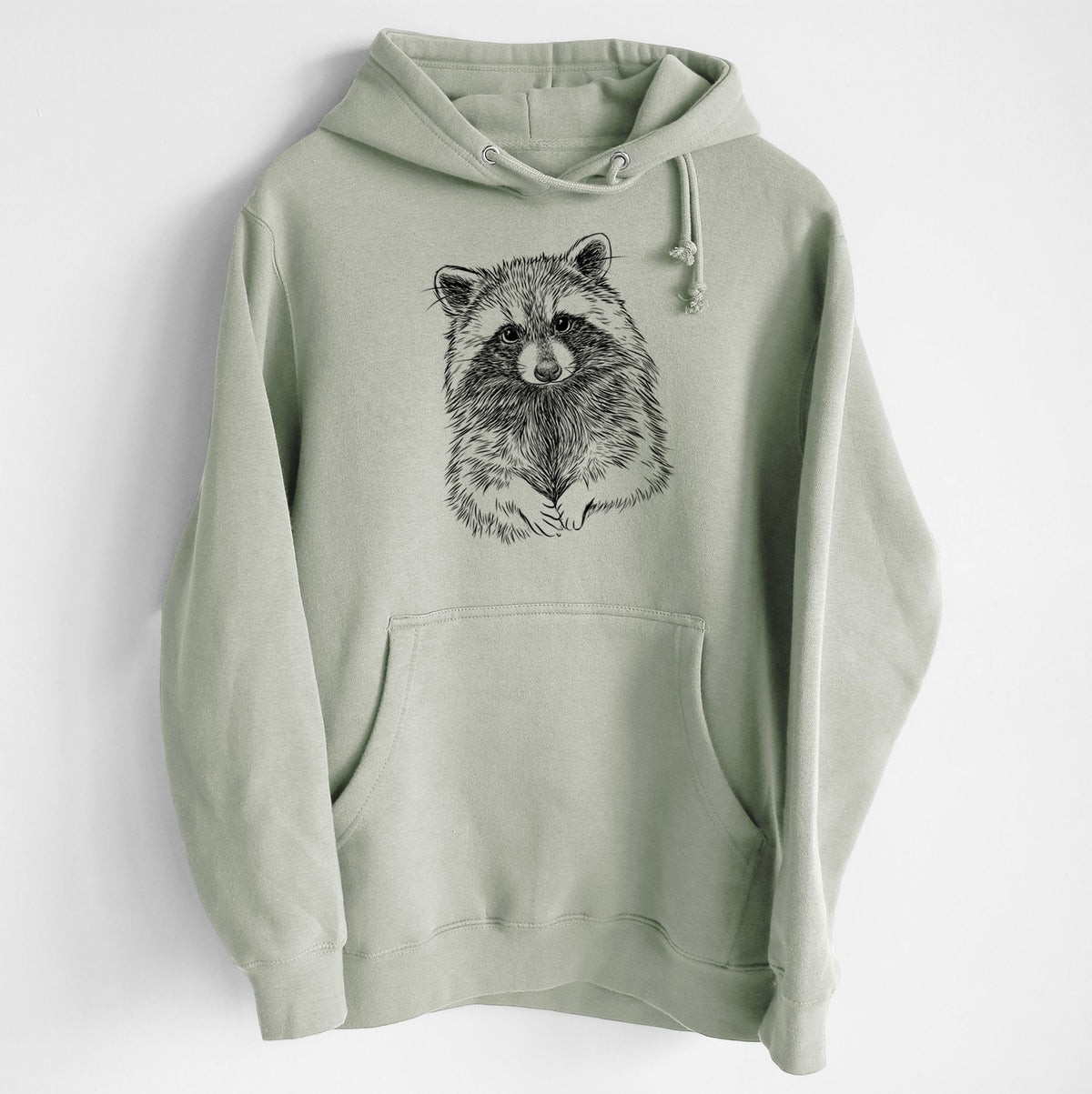Raccoon - Procyon lotor - Heavyweight Fleece Hoodie