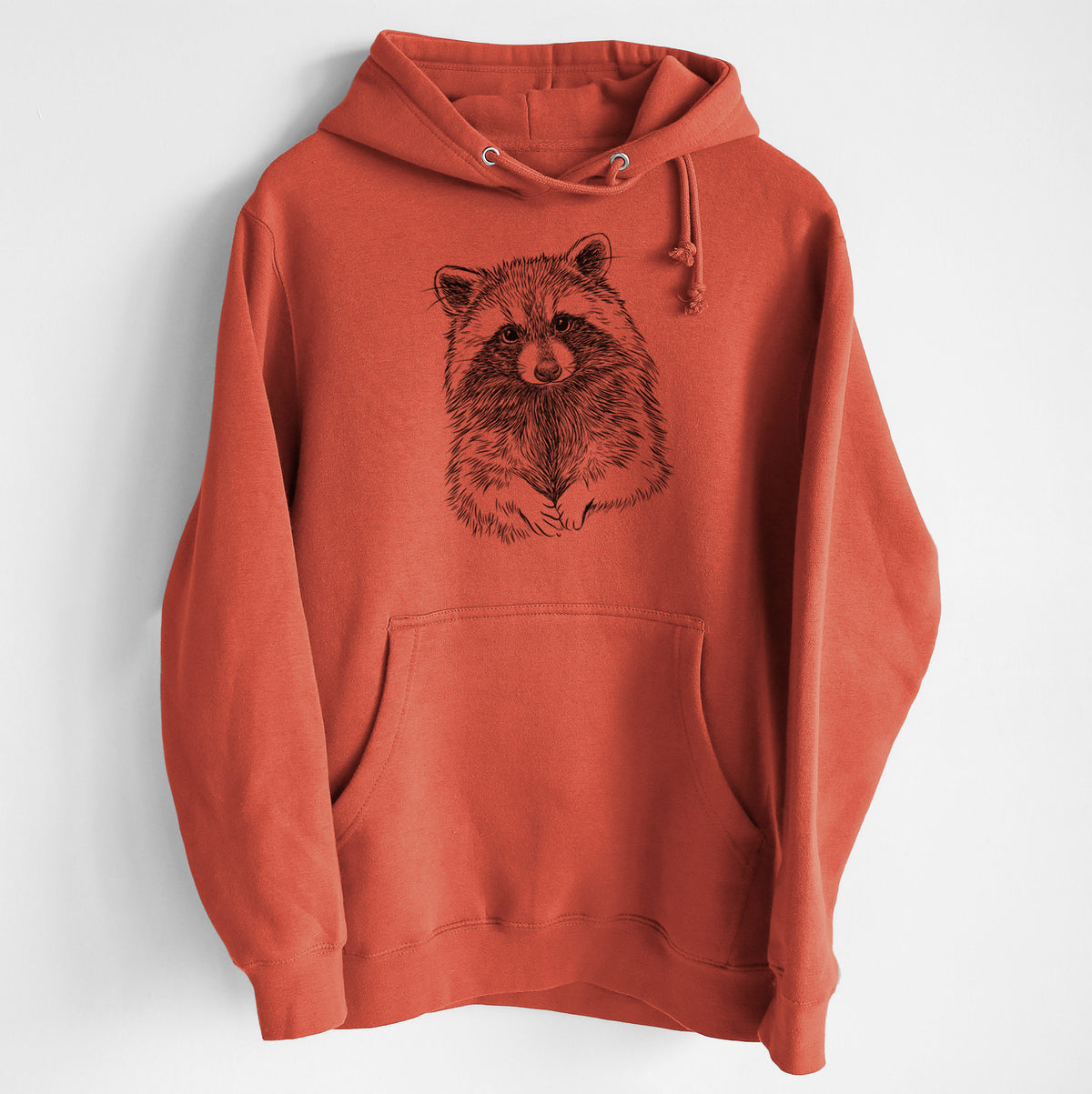 Raccoon - Procyon lotor - Heavyweight Fleece Hoodie