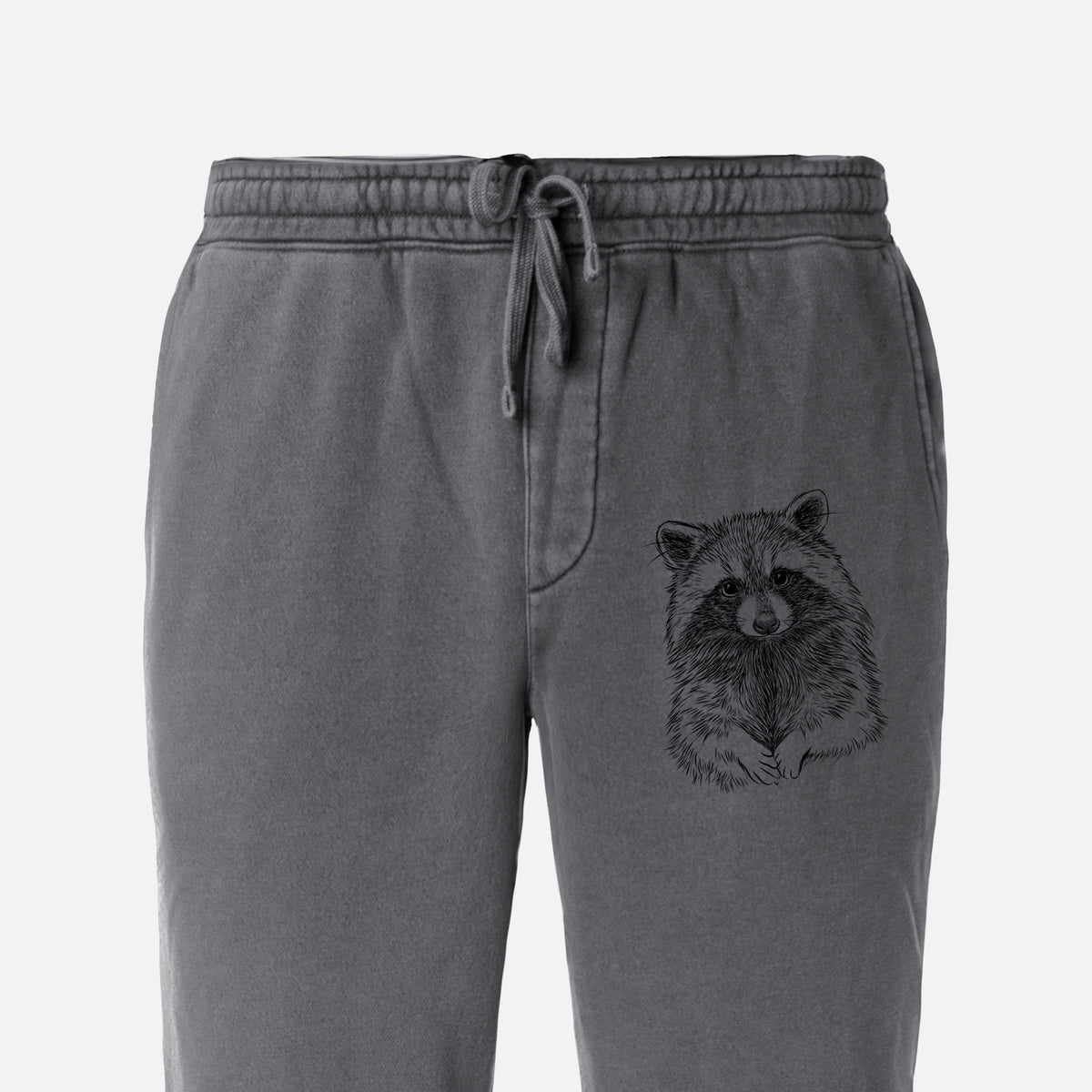 Raccoon - Procyon lotor - Unisex Pigment Dyed Sweatpants