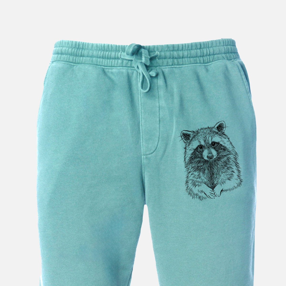 Raccoon - Procyon lotor - Unisex Pigment Dyed Sweatpants