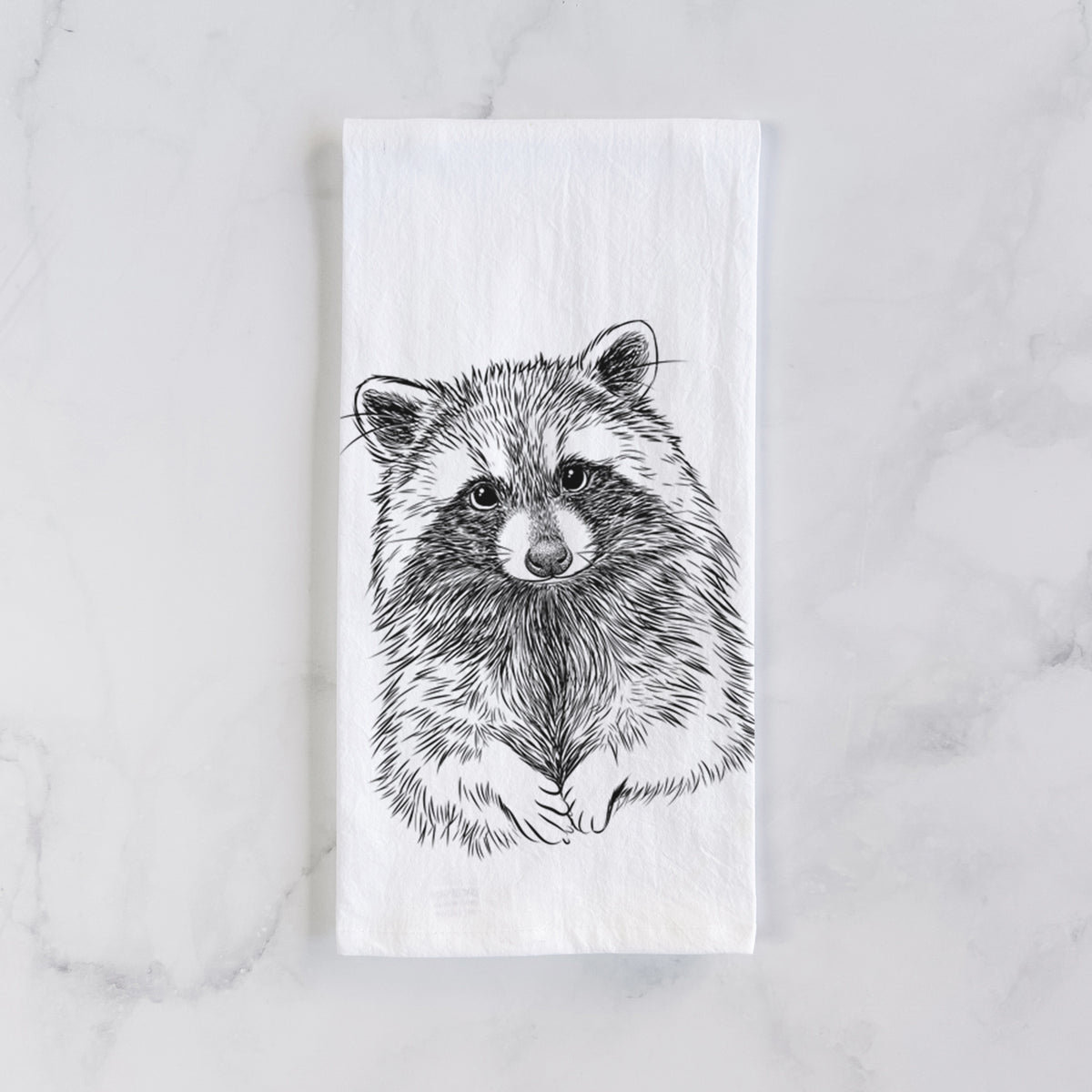 Raccoon - Procyon lotor Tea Towel