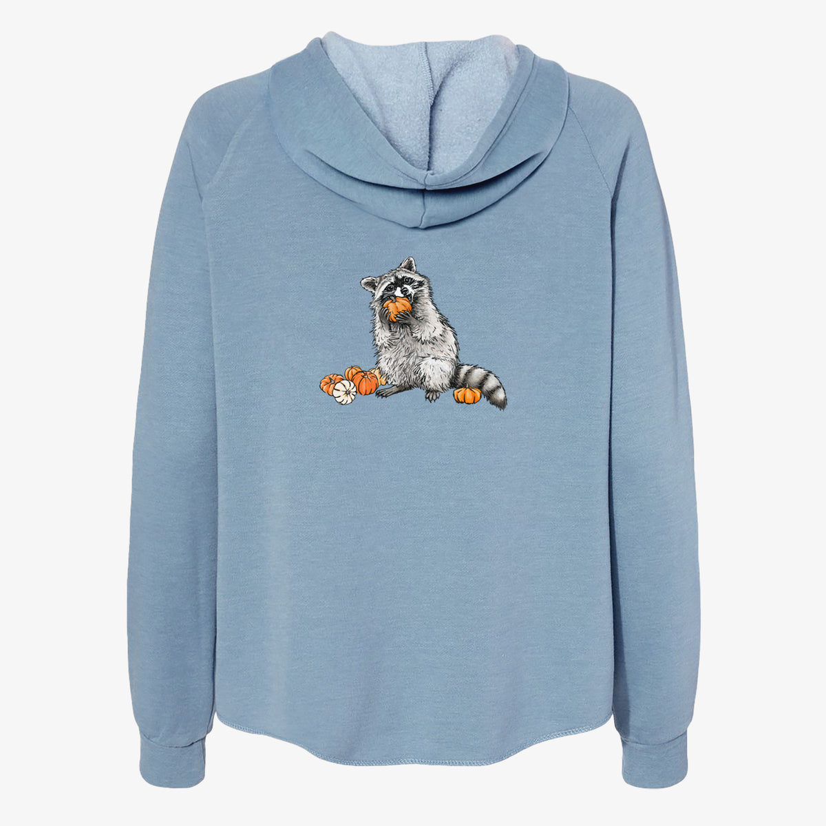 Racoon Pumpkin Bandit - Women's Cali Wave Zip-Up Sweatshirt