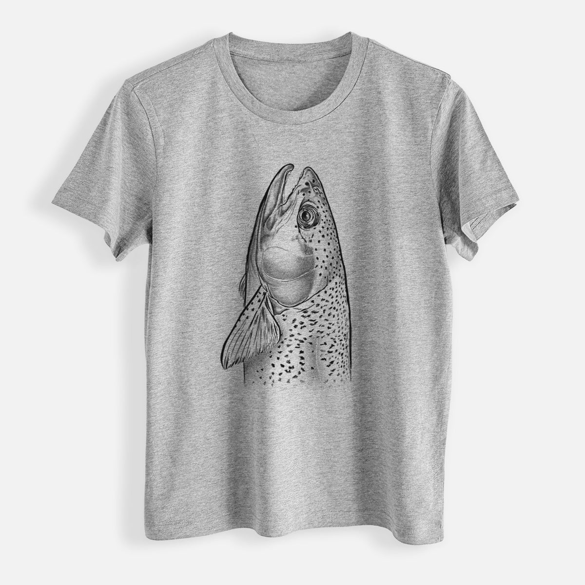 Rainbow Trout - Oncorhynchus mykiss - Womens Everyday Maple Tee