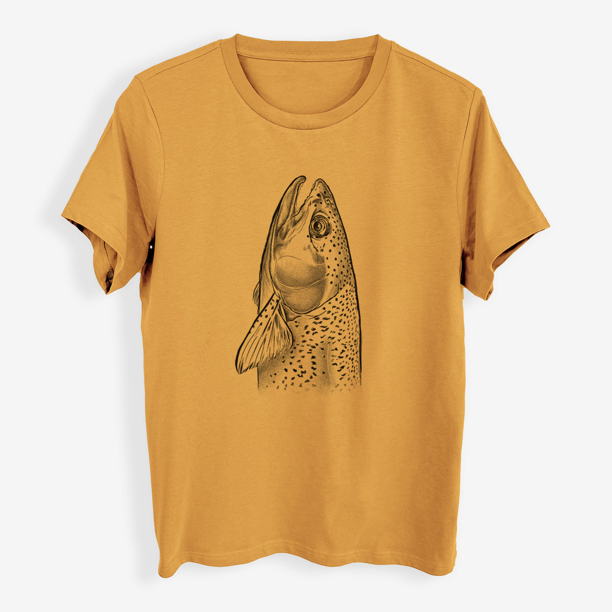 Rainbow Trout - Oncorhynchus mykiss - Womens Everyday Maple Tee