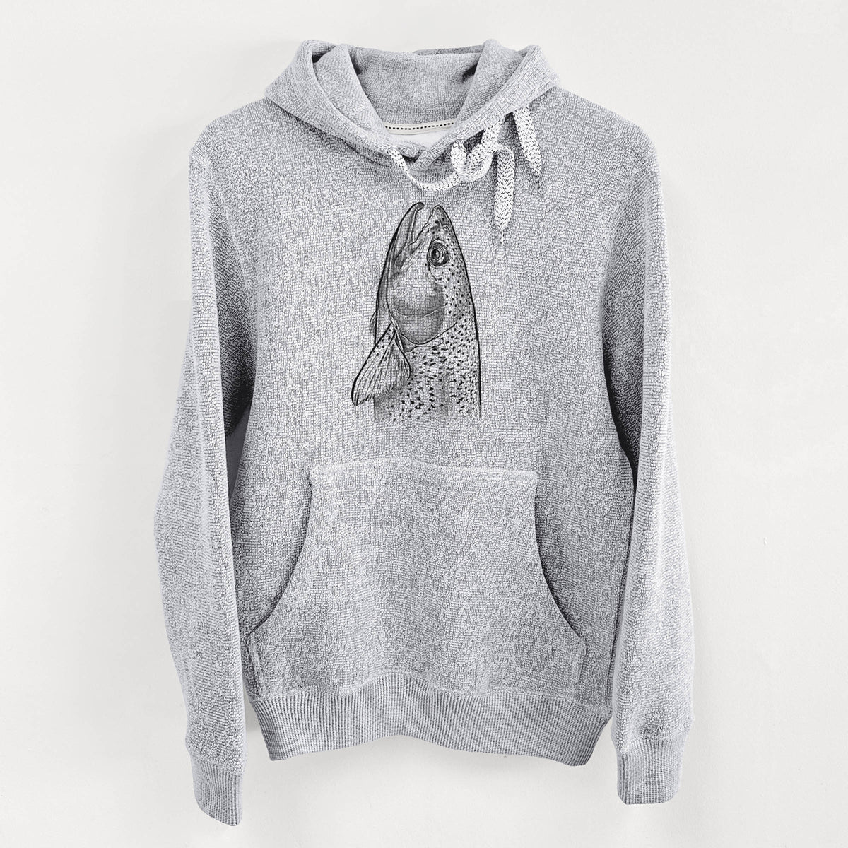 Rainbow Trout - Oncorhynchus mykiss - Knit Hoodie