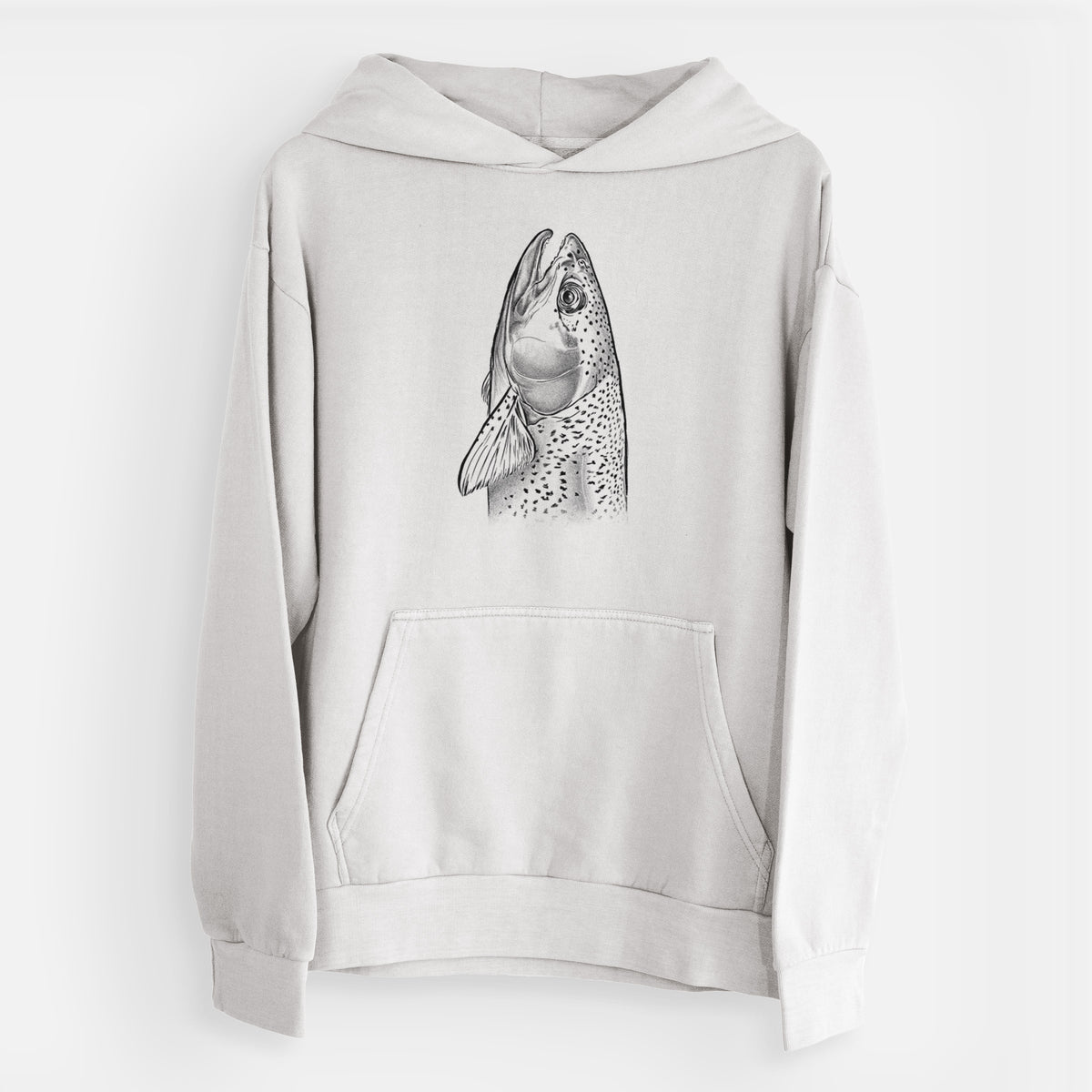 Rainbow Trout - Oncorhynchus mykiss  - Urban Heavyweight Hoodie