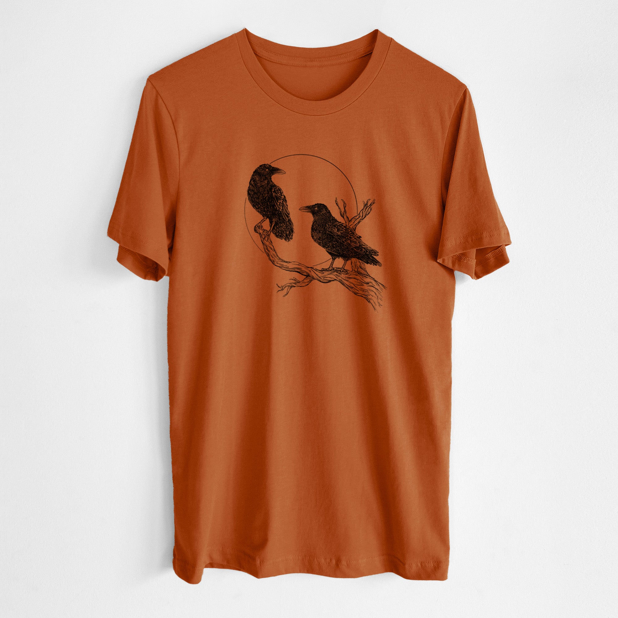 Midnight Ravens - Lightweight 100% Cotton Unisex Crewneck