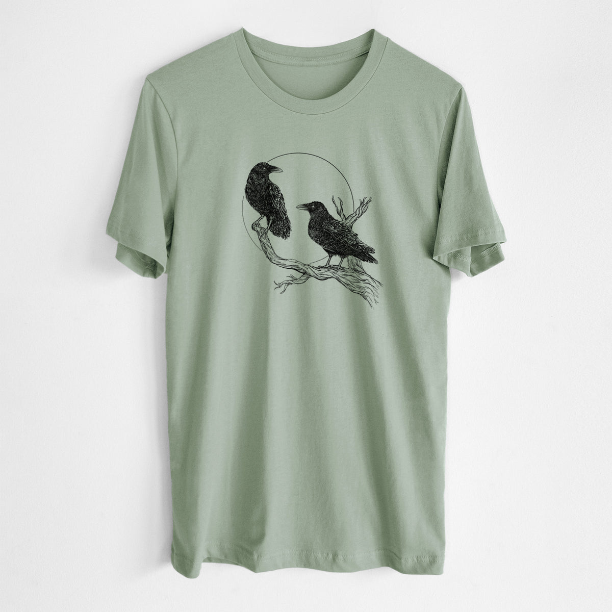 Midnight Ravens - Lightweight 100% Cotton Unisex Crewneck