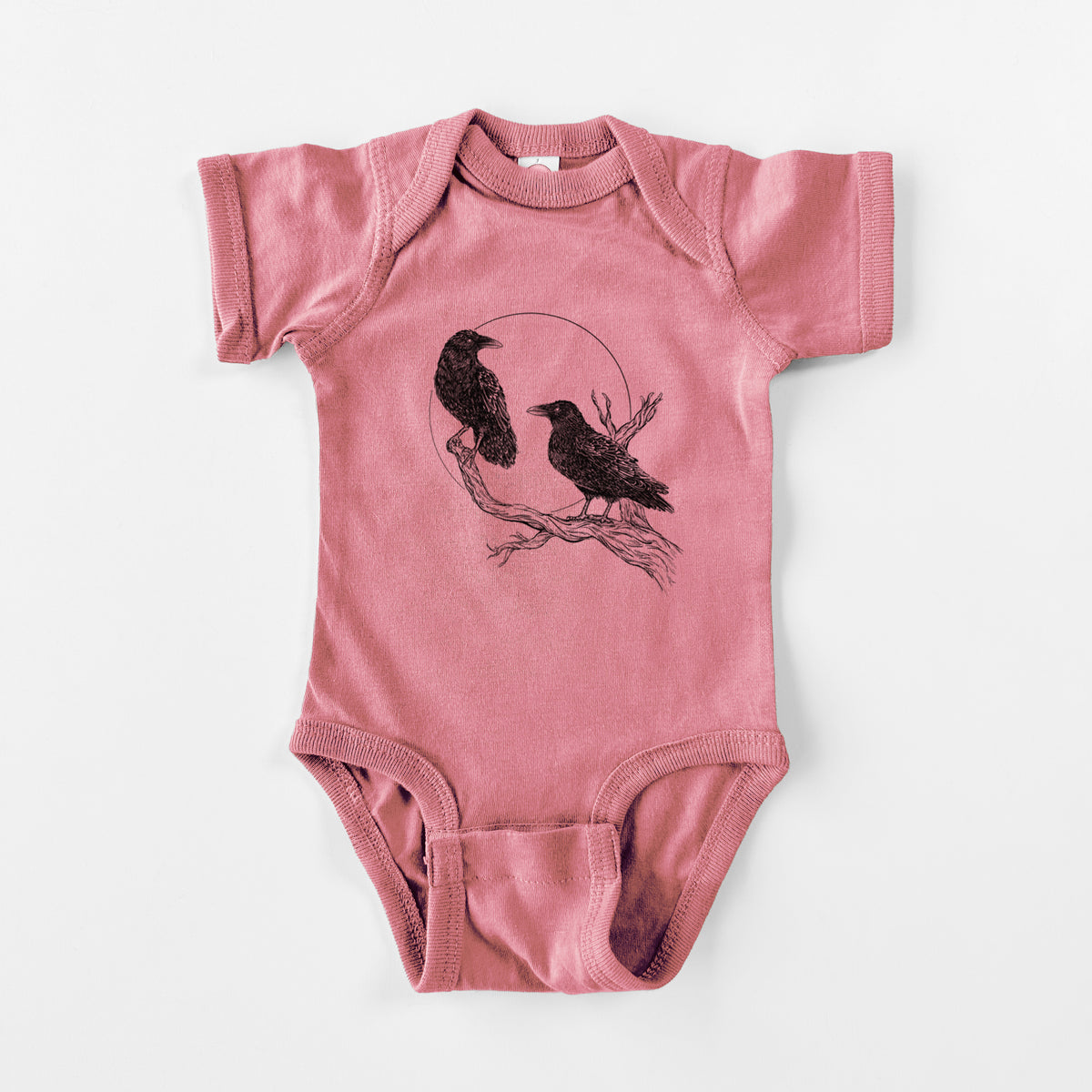 Midnight Ravens - Baby Fine Jersey Bodysuit