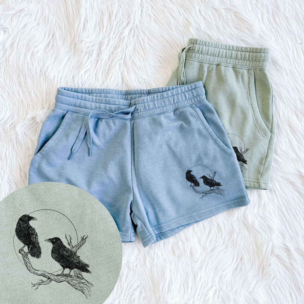 Midnight Ravens - Women's Cali Wave Shorts